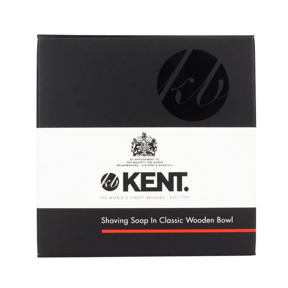 Kent Shaving Soap in Dark Beech Bowl (120 g)
