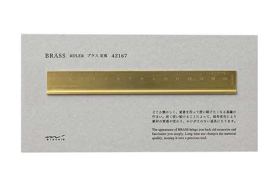 TRAVELER'S COMPANY BRASS PRODUCTS Ruler