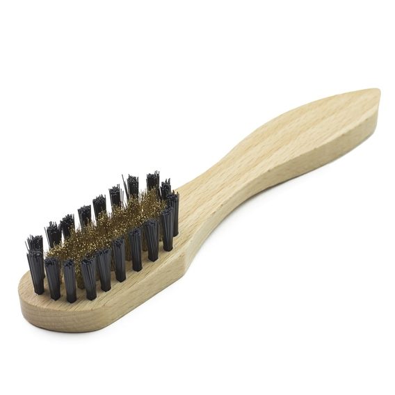 Saphir Brass Suede Brush