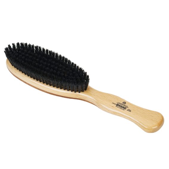 Kent Handmade Natural Bristle Clothes Brush (CS1B)