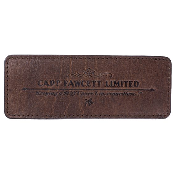 Captain Fawcett Leather Case for Folding Pocket Beard Comb (CF.82T)