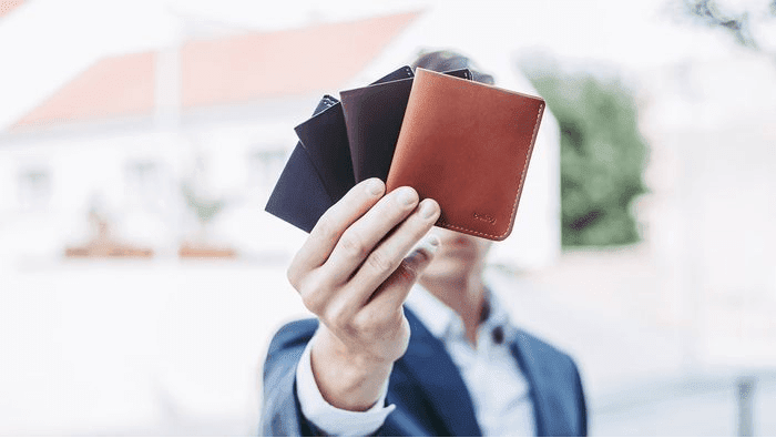 Leathers used by Bellroy