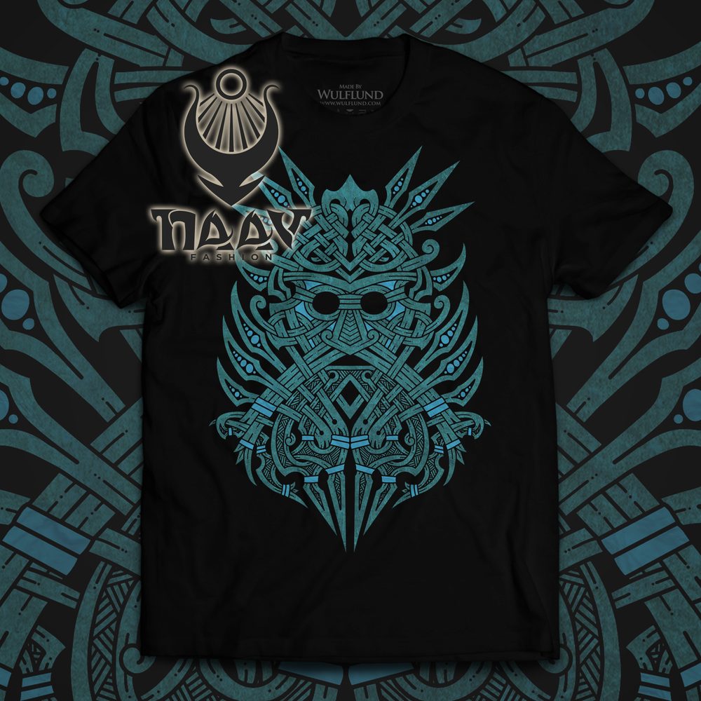Naav TÝR, vikingské pánské tričko barevné - 3XL