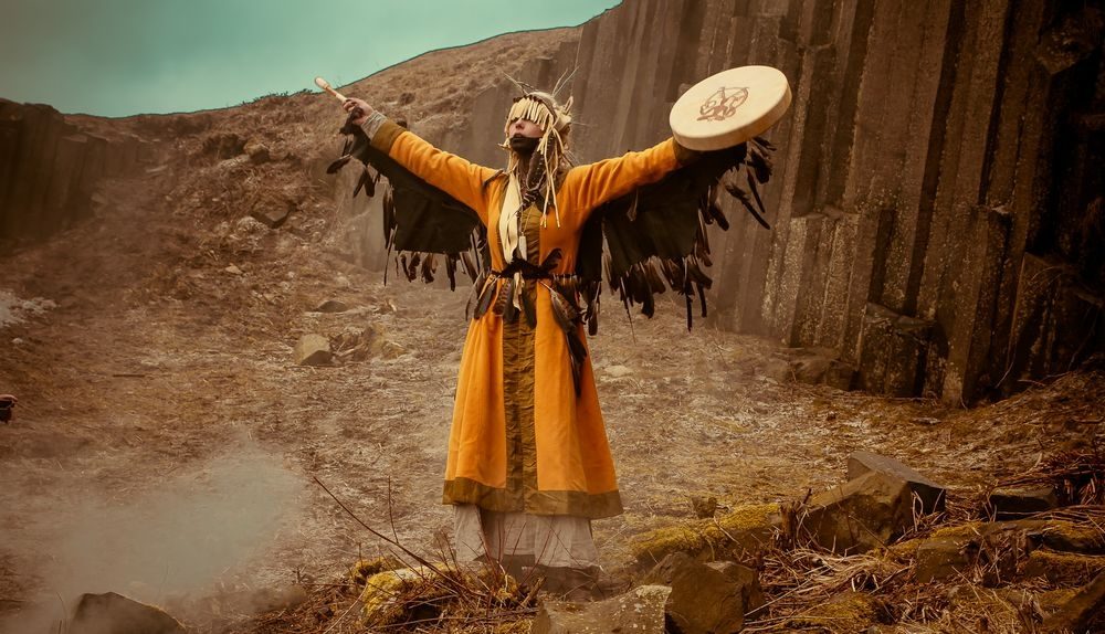 Šamanské bubnování