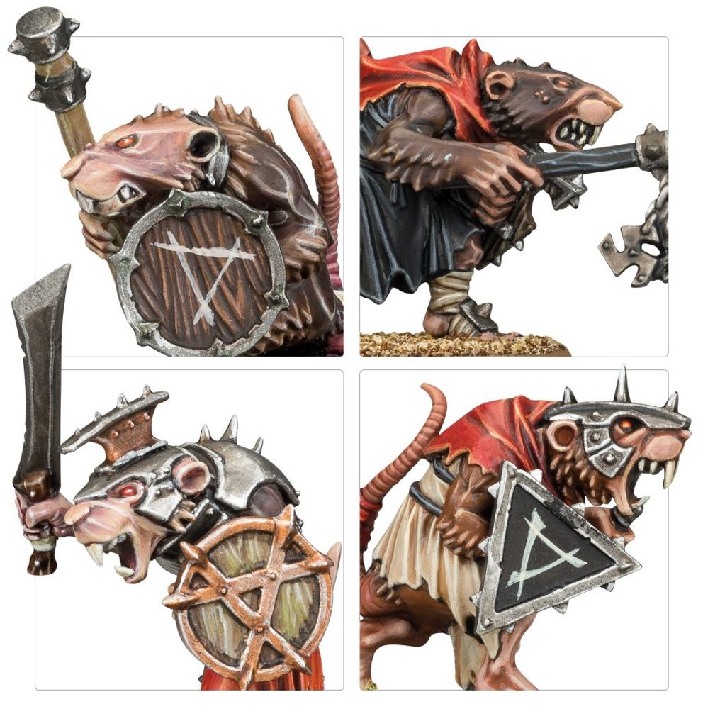 Warhammer Ag of Sigmar Clanrats Wulflund