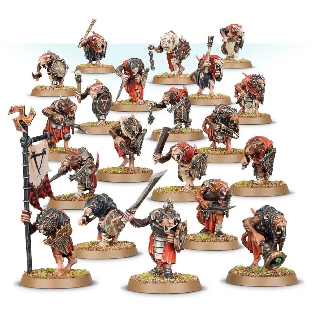 Warhammer Ag of Sigmar Clanrats Wulflund