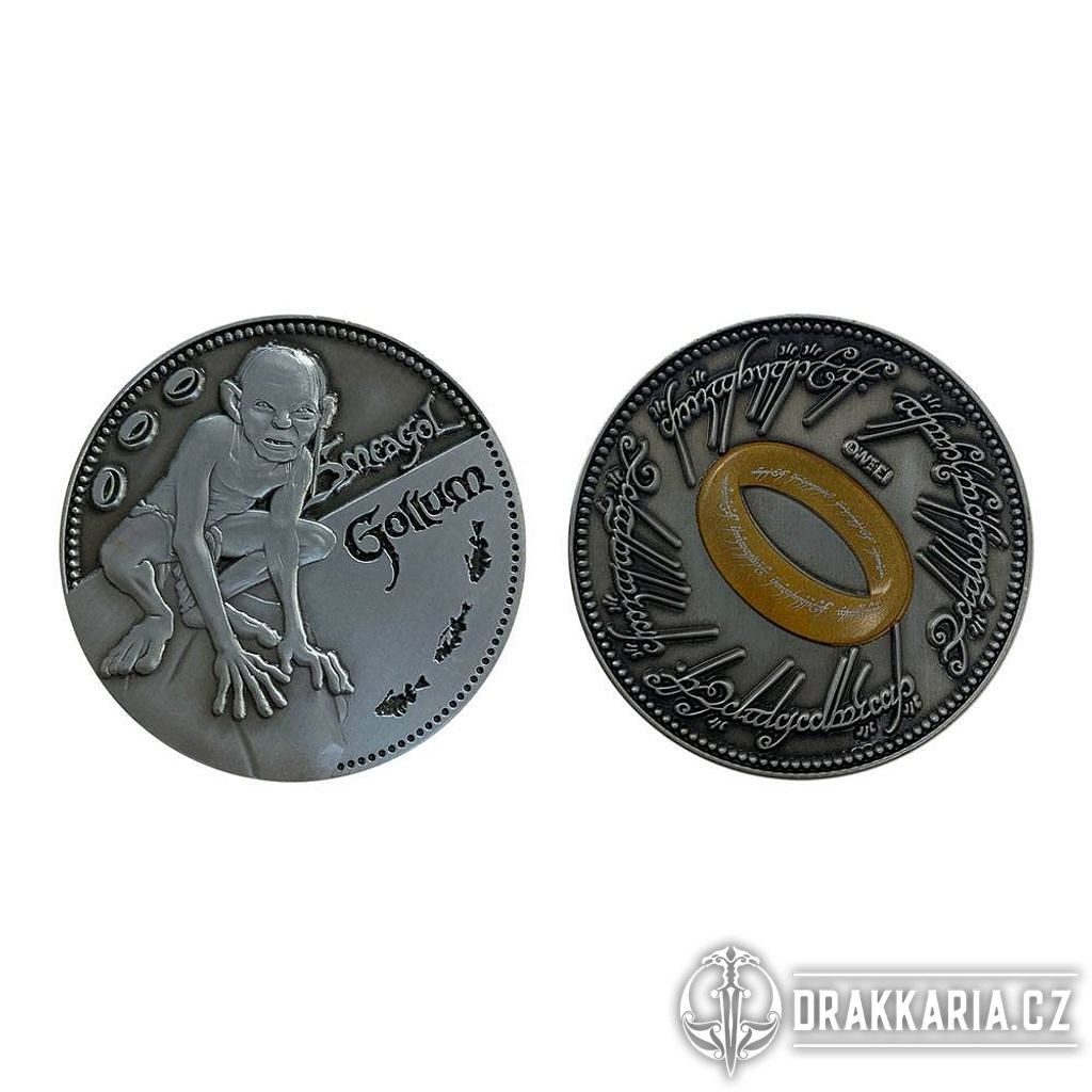 Lord of the Rings Gollum Limited Edition SBĚRATELSKÁ MINCE - drakkaria.cz