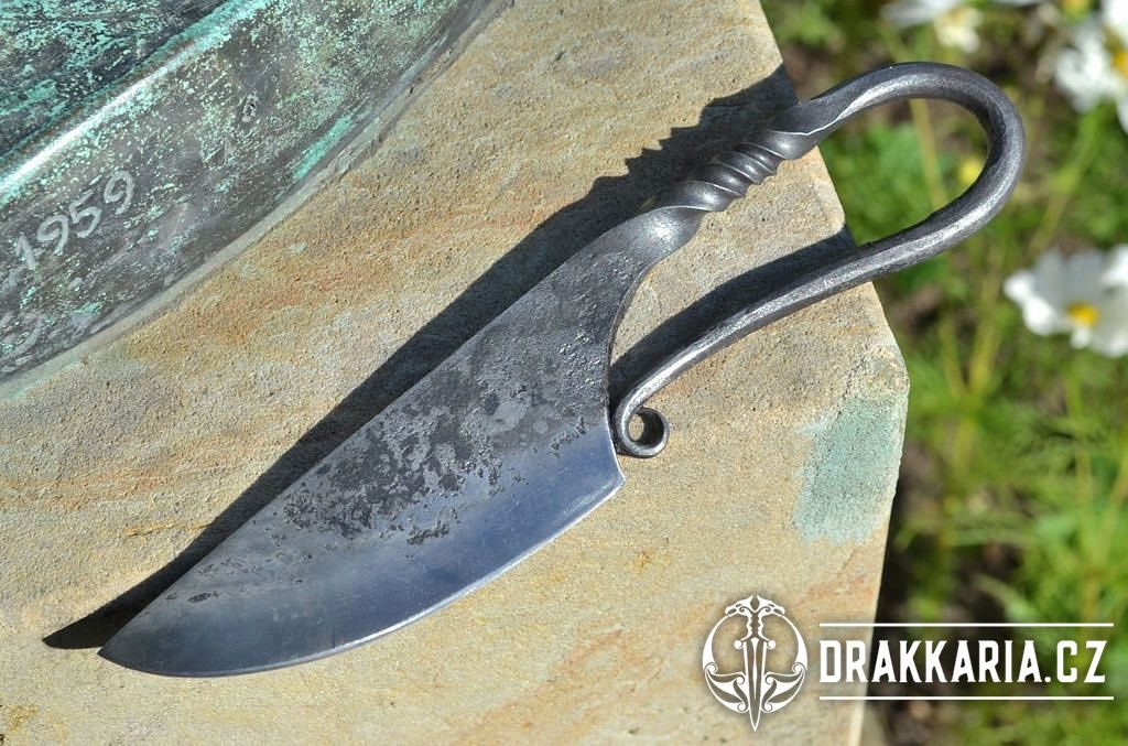 TROLL, kovaný vikingský nůž - drakkaria.cz