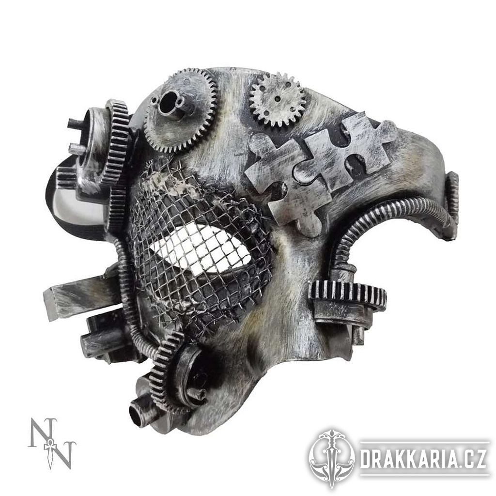 Mechanical Phantom Maska, Steampunk - drakkaria.cz