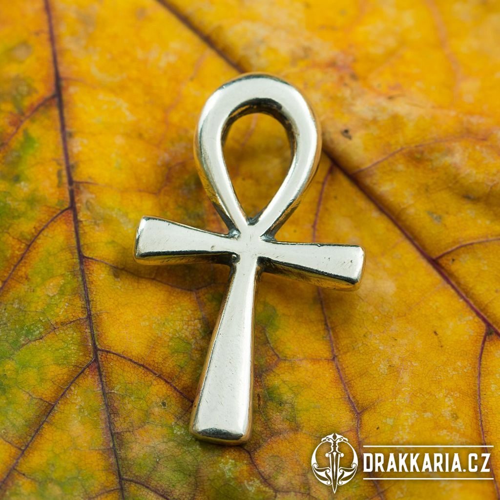 ANKH, nilský kříž, stříbro 925 - drakkaria.cz