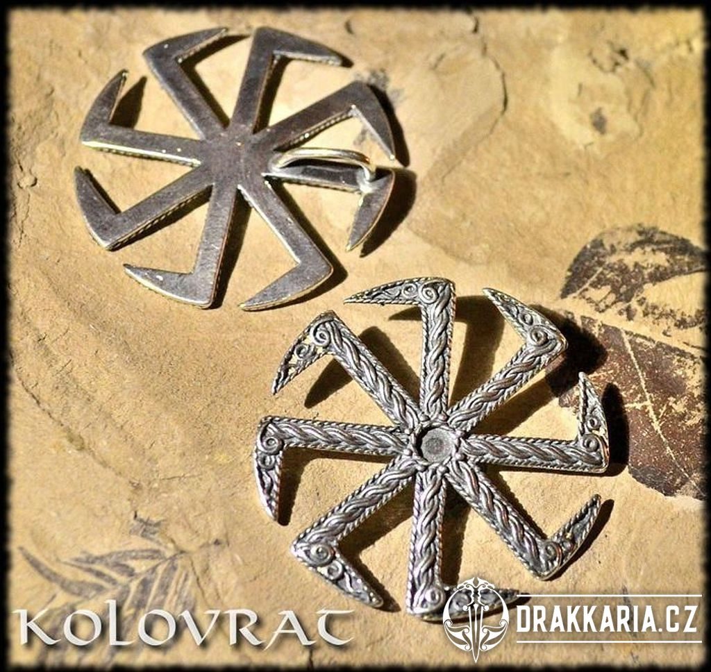 Kolovrat Slovanské Amulety - drakkaria.cz