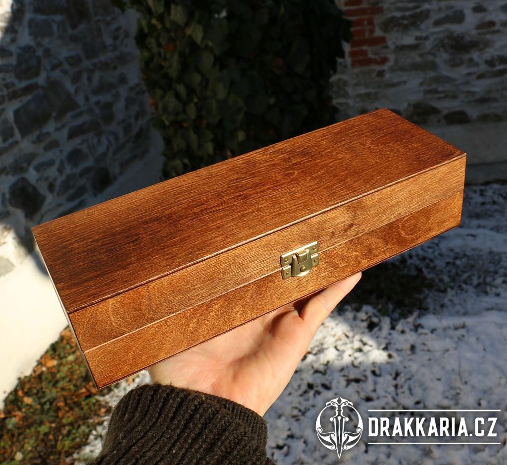 Dřevěná krabička pro nože - drakkaria.cz