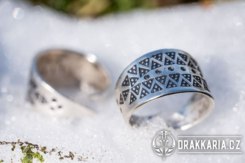 FALKOR, vikinský prsten, Ag 925 - drakkaria.cz