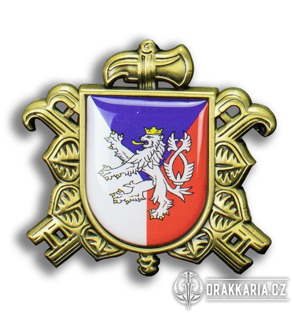 Odznak SDH ČESKÝ LEV - Vlajka - drakkaria.cz