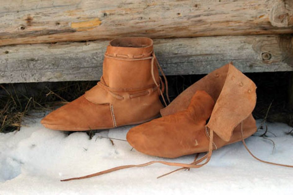 EARLY MEDIEVAL SHOES, ankle boots - drakkaria.cz