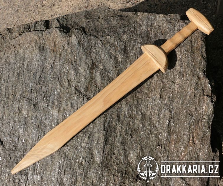 RUDIS, dřevěný gladiátorský meč - drakkaria.cz