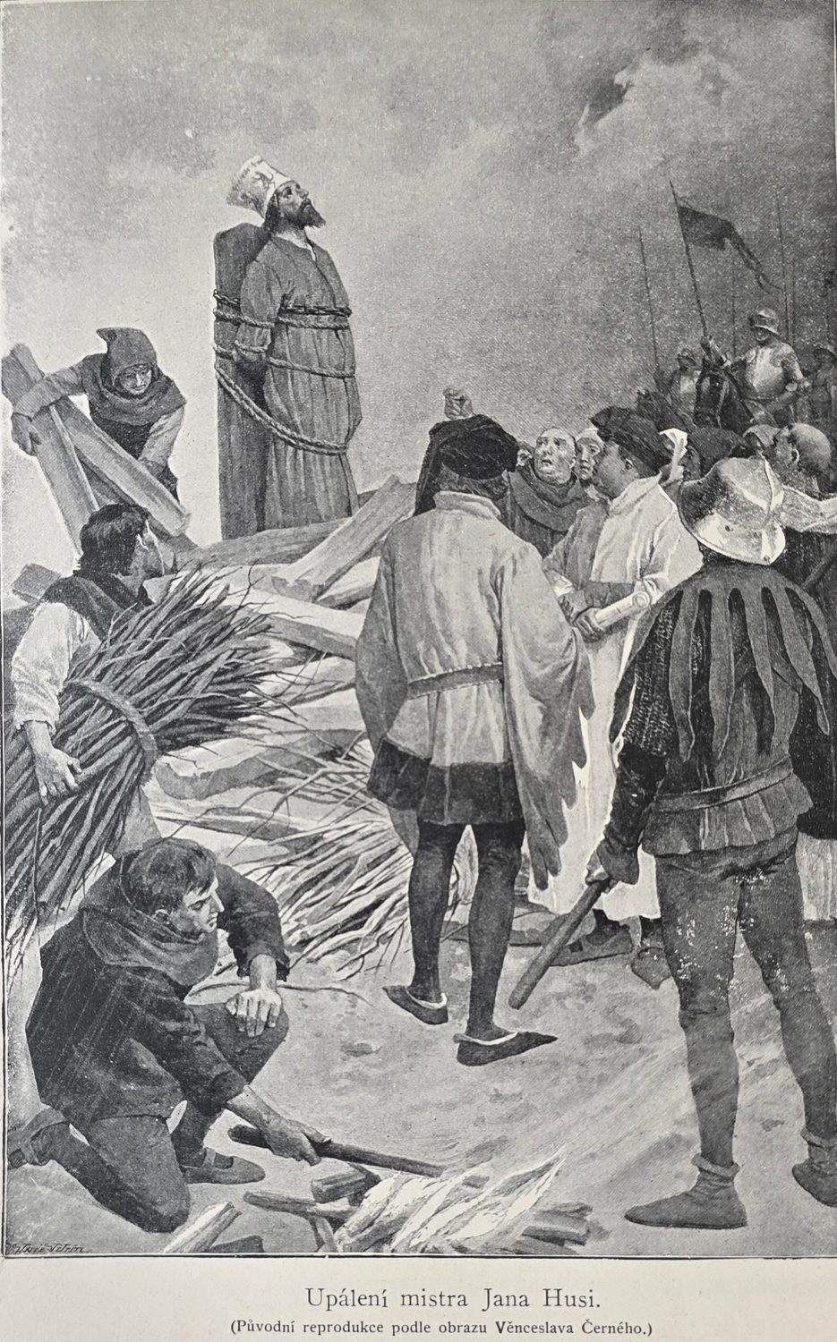 The burning of Jan Hus