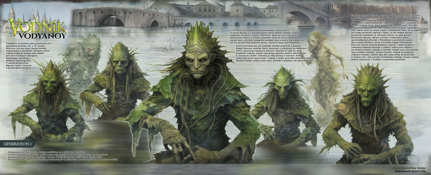Study of Water Sprites - Vlad Taupes