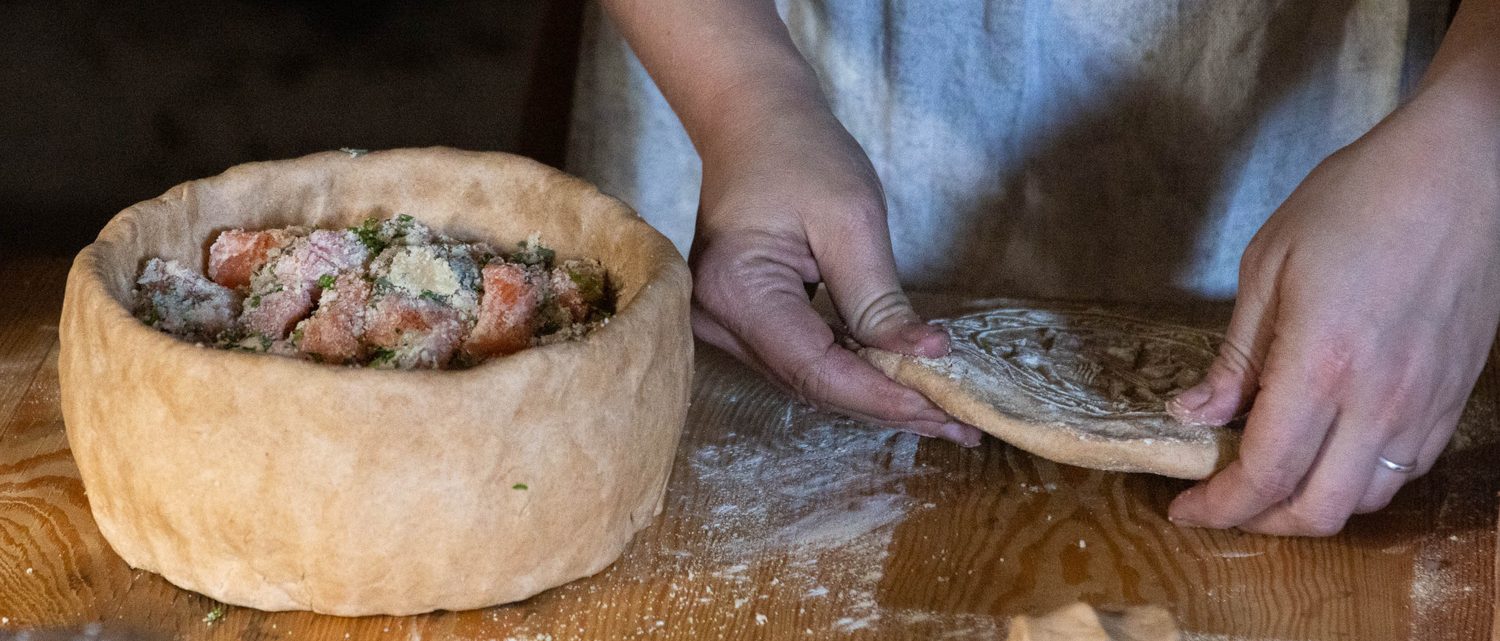 Medieval Salmon Pie