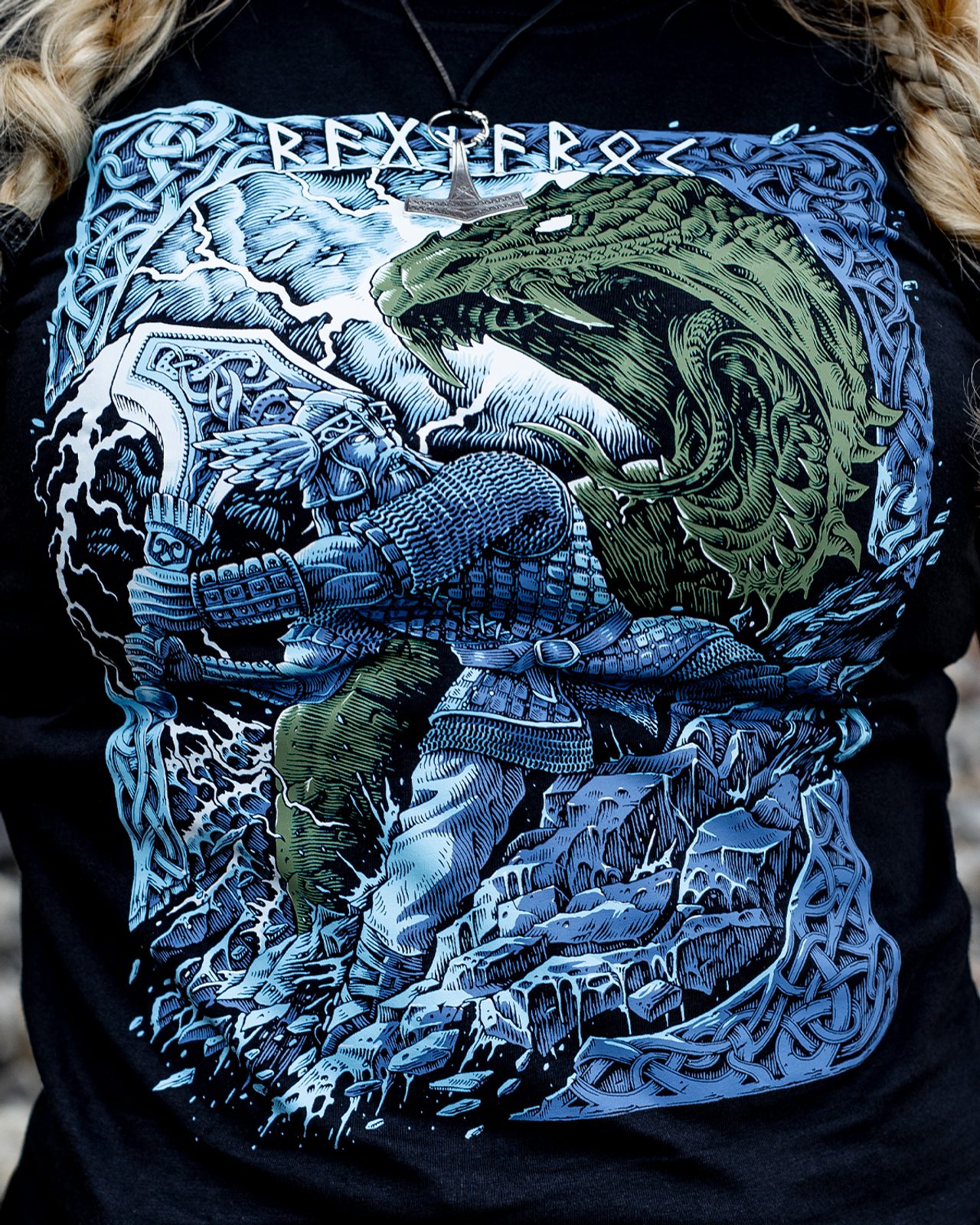 RAGNARÖK, Viking T-Shirt, colored, women's Wulflund
