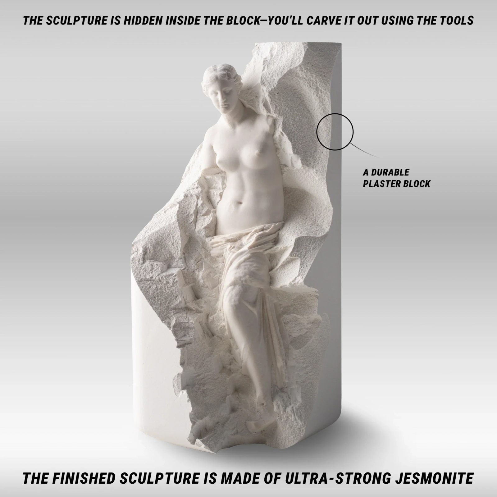 Venus de Milo, sculpture set Wulflund