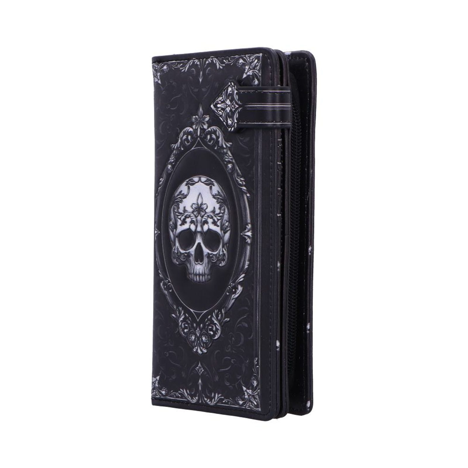 財布・ケース・小物入れ Skull P 0105 Baroque Skull Embossed, wallet 18,5 cm Wulflund