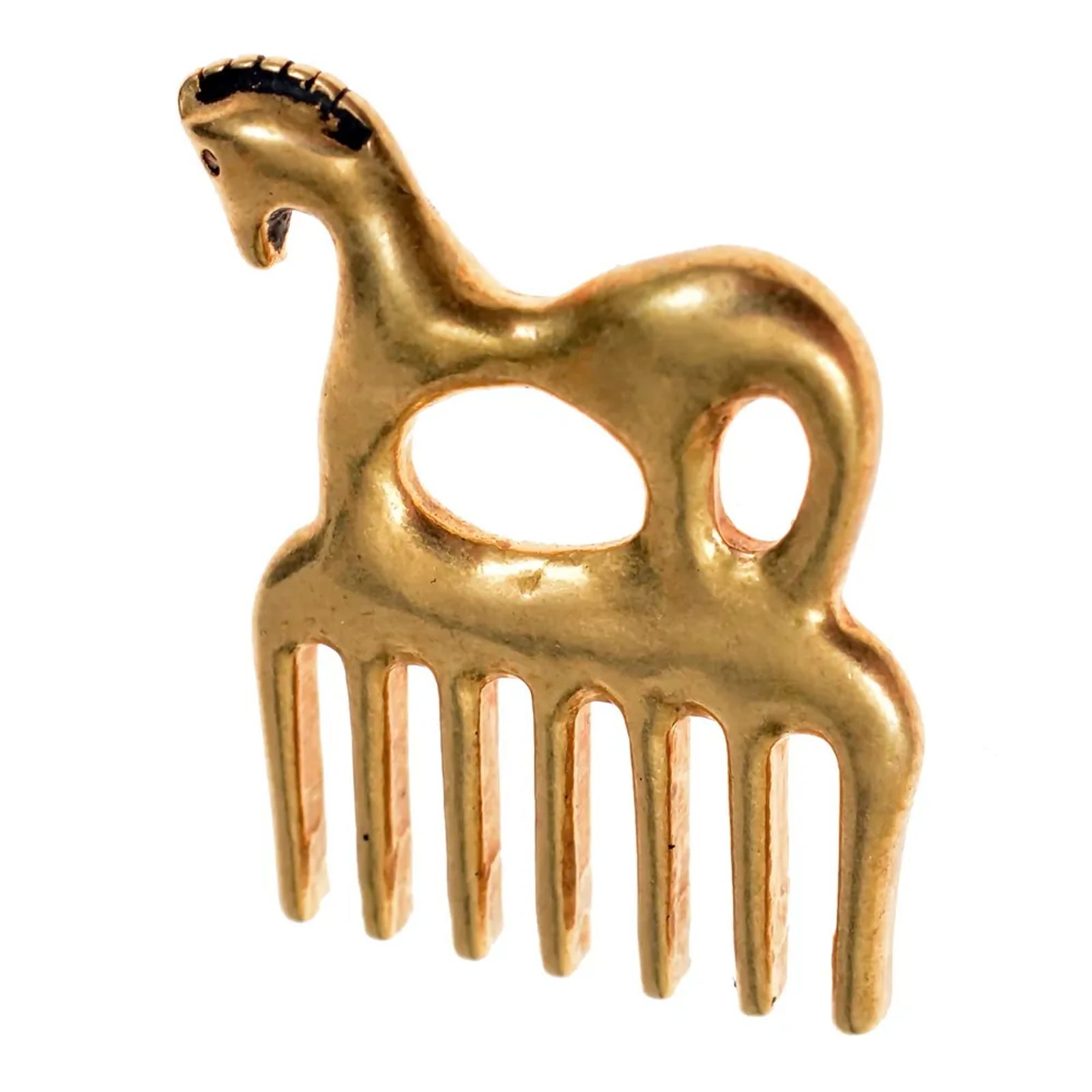 Celtic comb, horse, bronze Wulflund