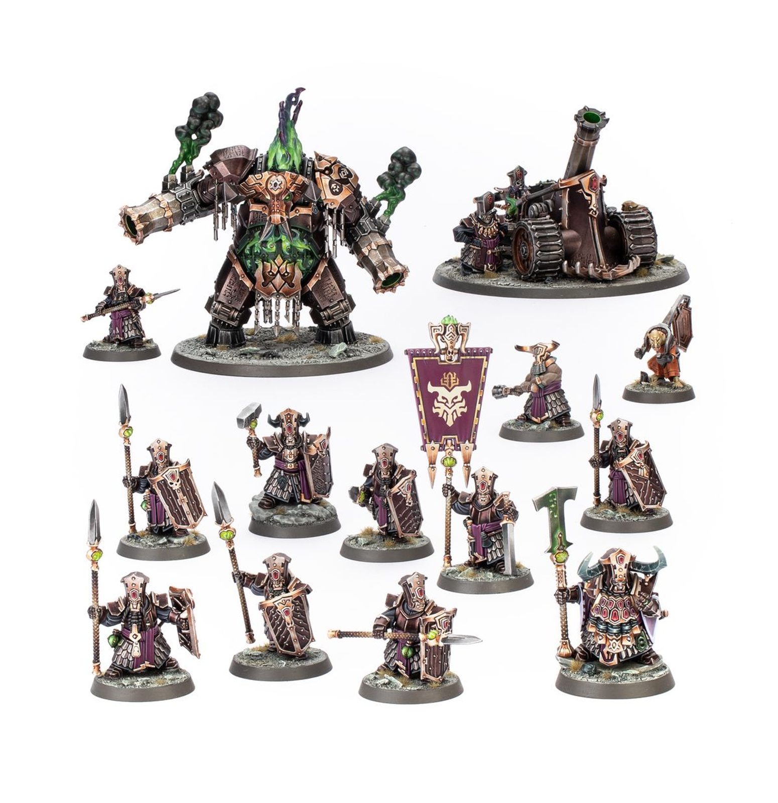 Hashut Icon Warhammer Age of Sigmar: Spearhead - Helsmiths of Hashut - Helforge ...