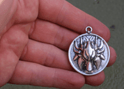 SLOVANSKÝ VLK AMULET, STŘÍBRO 925, 23G - PŘÍVĚSKY