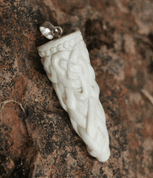 VIKINSKÝ UZEL, KOSTĚNÝ AMULET - VIKINGSKÉ AMULETY