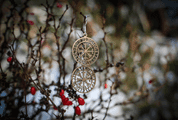 VEGVÍSIR - ISLANDSKÁ RUNA, NÁUŠNICE BRONZ - NÁUŠNICE - BRONZ