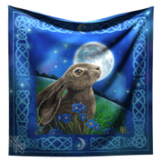 UBRUS, ALTAR CLOTH MOON GAZING HARE - VÝBAVA OLTÁŘE