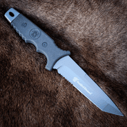 NŮŽ SW7S FIXED BLADE SERRATED TANTO SMITH & WESSON - NOŽE - TAKTICKÉ, BOJOVÉ, ÚTOČNÉ