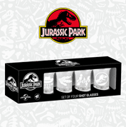 PANÁKY JURASSIC PARK  4 KUSY - JURASSIC PARK - JURSKÝ PARK