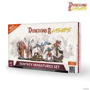 DUNGEONS & LASERS: FANTASY MINIATURES SET - EVEN MORE COMPANIONS FOR YOUR ADVENTURE! - ARCHON STUDIO