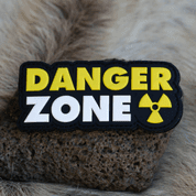 DANGER ZONE PATCH 3D PVC - NÁŠIVKA - NÁŠIVKY - VOJENSKÉ