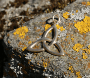 TRIQUETRA, KELTSKÝ PŘÍVĚŠEK, BRONZ - PŘÍVĚŠKY, NÁHRDELNÍKY