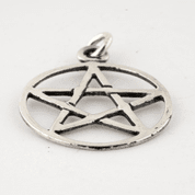 PENTAGRAM, STŘÍBRNÝ PŘÍVĚŠEK, AG 925, MALÝ - PŘÍVĚSKY