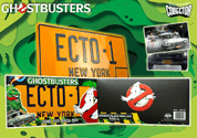 SPZ GHOSTBUSTERS REPLICA 1/1 ECTO-1 LICENSE PLATE - GHOSTBUSTERS
