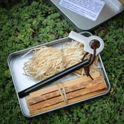 SADA NA ROZDĚLÁNÍ OHNĚ - KŘESADLO BEZ RUKOJETI - BUSHCRAFT