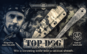 TOP DOG VRHACÍ NŮŽ + TAKTICKÉ POUZDRO - SHARP BLADES - VRHACÍ NOŽE