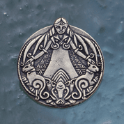 FREYA VIKINSKÁ BOHYNĚ, AMULET, ZINEK STAROMOSAZ - VŠECHNY AMULETY, VLASTNÍ VÝROBA