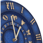 HODINY ZODIAC TIME KEEPER 34.7CM - DEKORACE NA STĚNU, HODINY