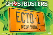 SPZ GHOSTBUSTERS REPLICA 1/1 ECTO-1 LICENSE PLATE - GHOSTBUSTERS - KROTITELÉ DUCHŮ