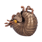 NAUTILUS 23.5CM FIGURKA AMONIT STEAMPUNK - FIGURKY, LAMPY, TĚŽÍTKA