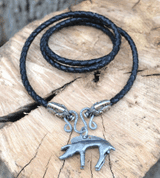 KELTSKÝ KANEC, HLAVY, KOŽENÉ BOLO - KELTSKÉ AMULETY