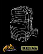 RATEL BATOH, HELIKON-TEX - BATOHY - ARMY, OUTDOOR