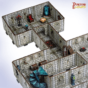 DUNGEONS & LASERS: FANTASY STARTER SET - ARCHON STUDIO