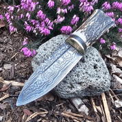 SGIAN DUBH, SKOTSKÝ NŮŽ - DAMAŠKOVÁ OCEL - NOŽE