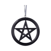 WICCA - PENTAGRAM VÁNOČNÍ OZDOBA 7CM - FIGURKY, LAMPY, TĚŽÍTKA